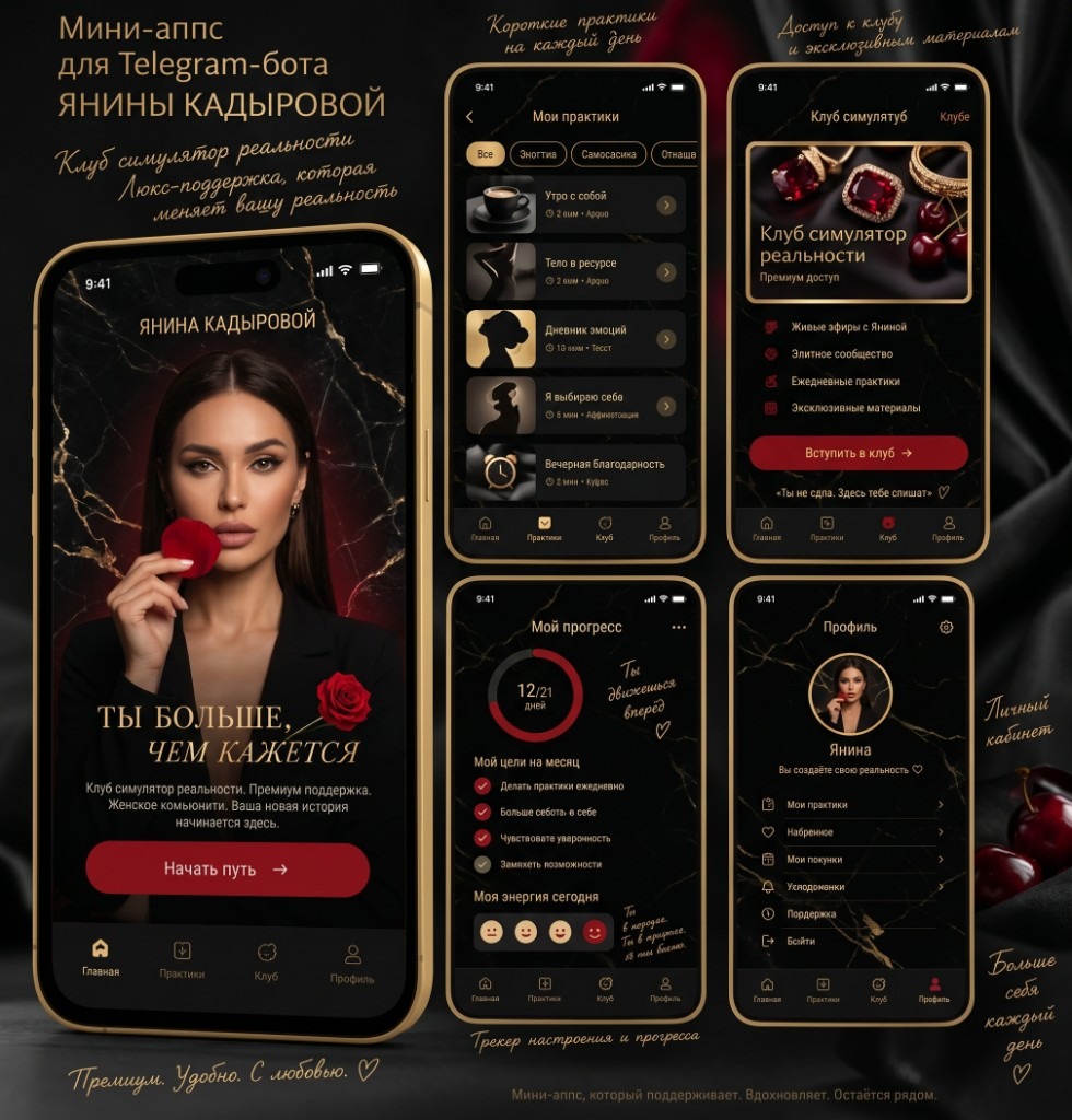 Обзор экранов